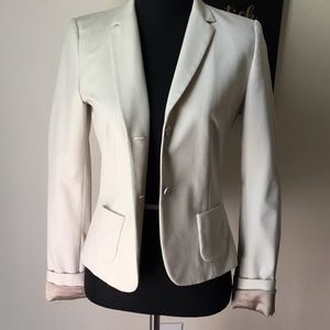 Cream blazer